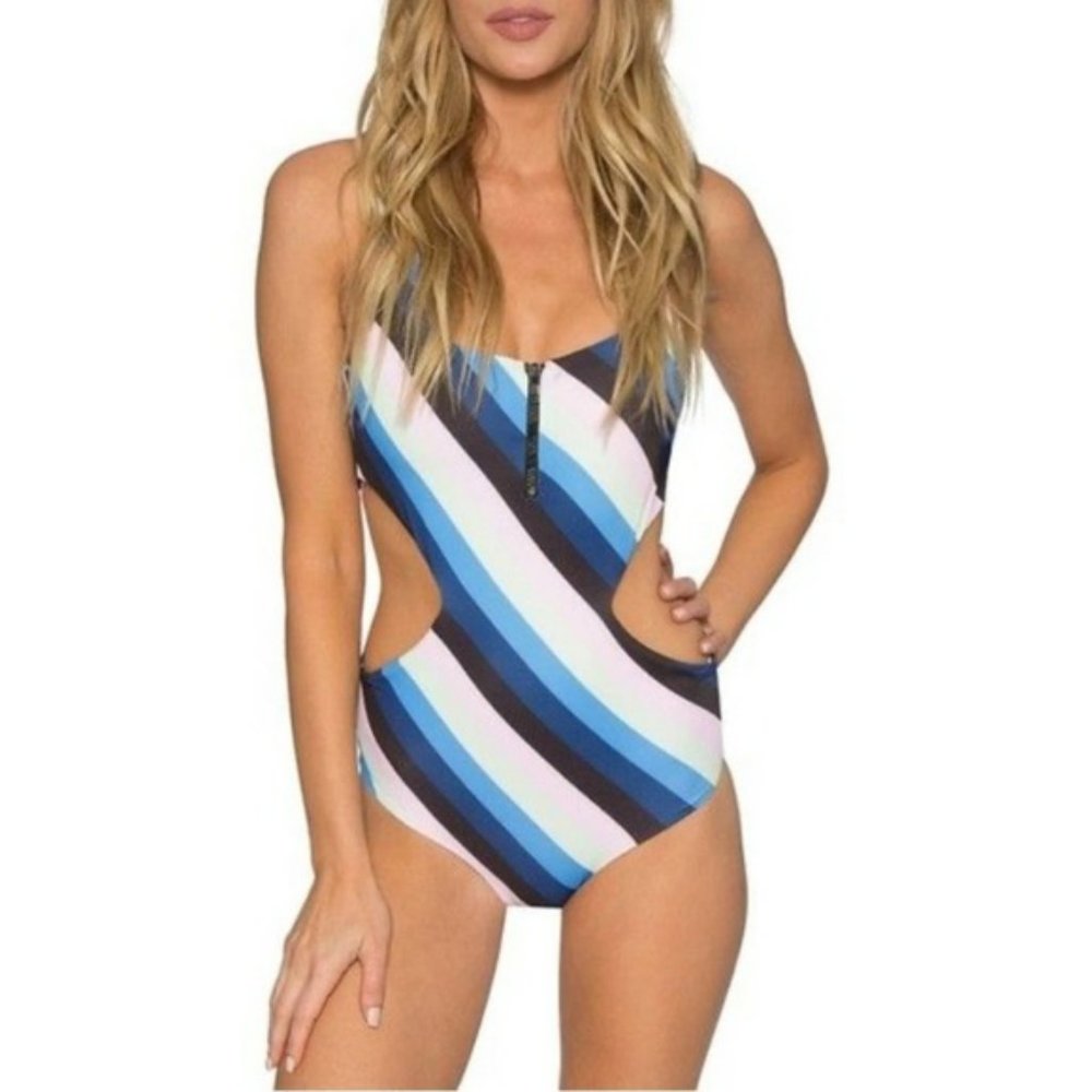 Tavik Victoria Esalen Print One Piece Swimsuit XS